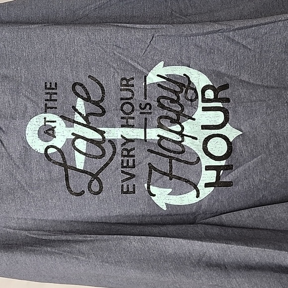 Instant Message Tank Top with Graphic Saying  on the front. Never Worn - Picture 2 of 6